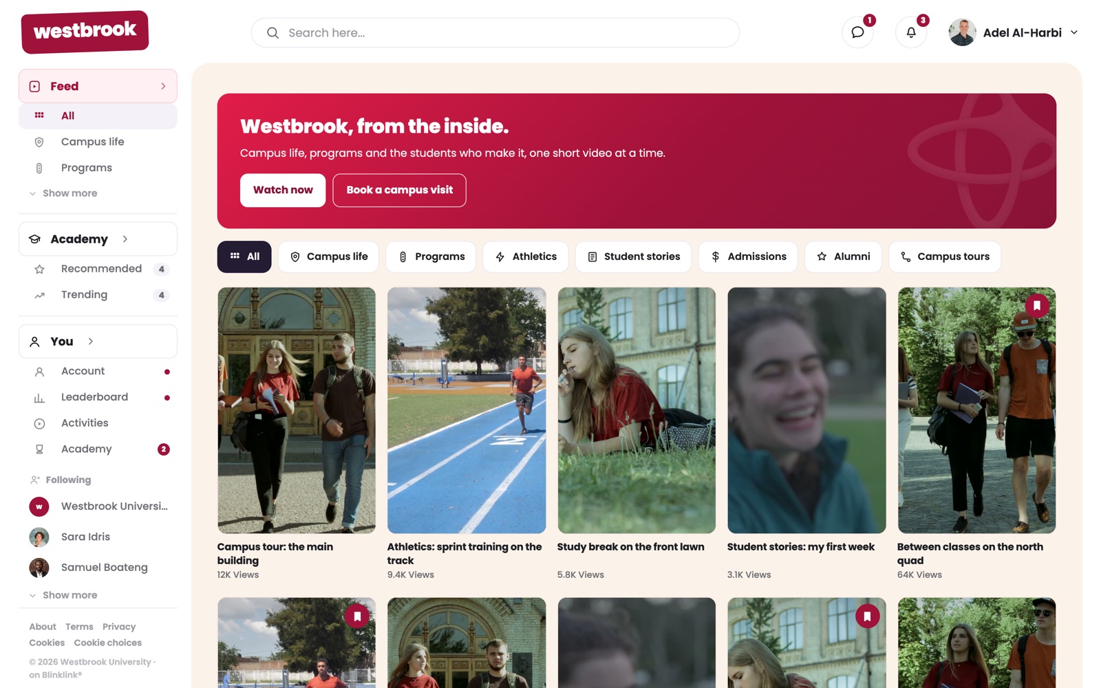 Westbrook University: الحياة الجامعية والبرامج والرياضة وقصص الطلاب على موقعها هي